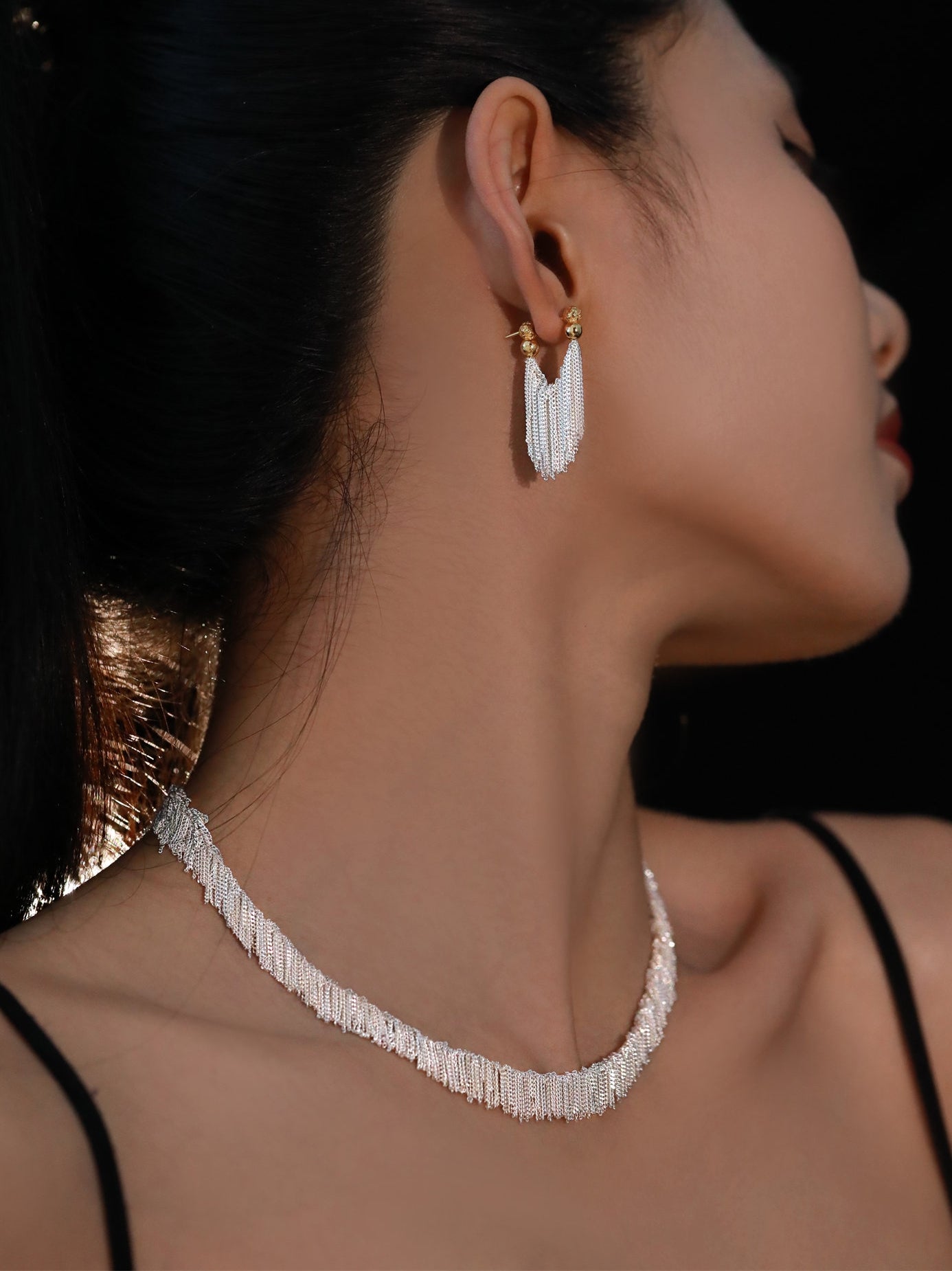 Clementine Necklace Set | Sterling Sliver