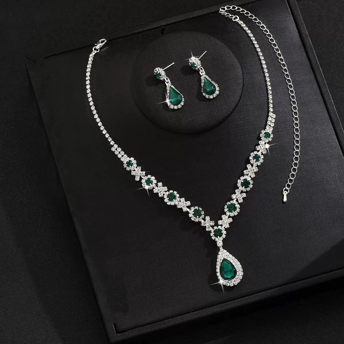 Sapphira Necklace Set | Sterling Silver