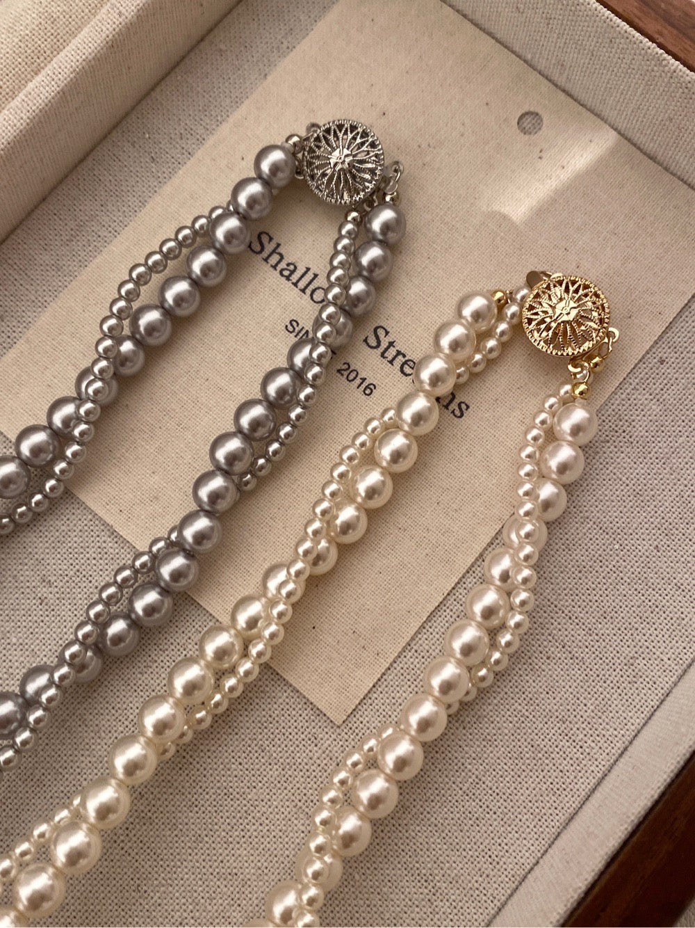 Mavis Pearl Necklace | 24k Gold Plated