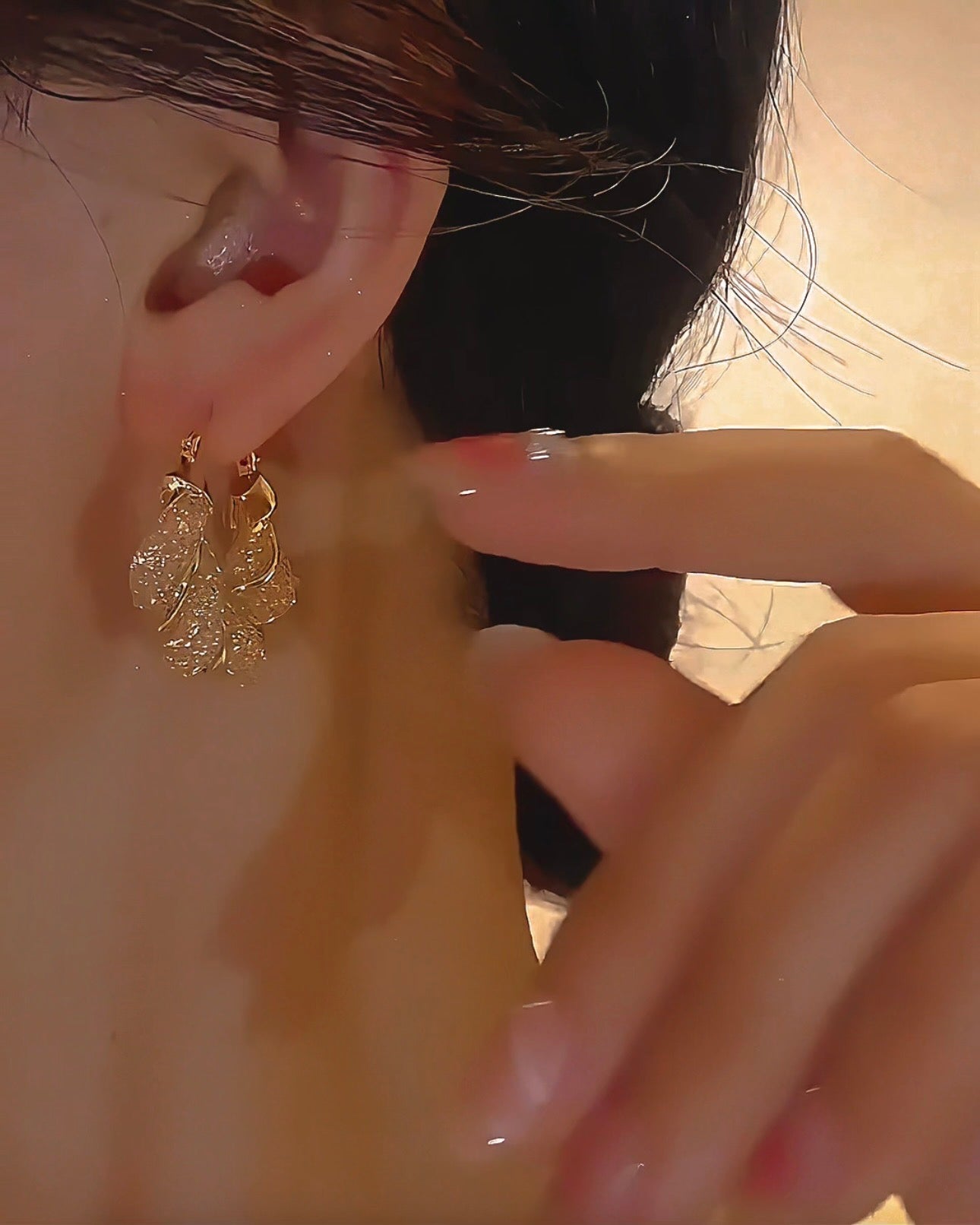 Taupe Earrings