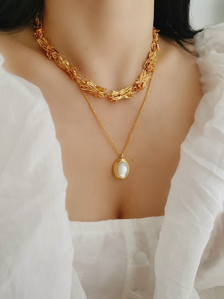 Dorothea Necklace Set | 24k Gold Plated