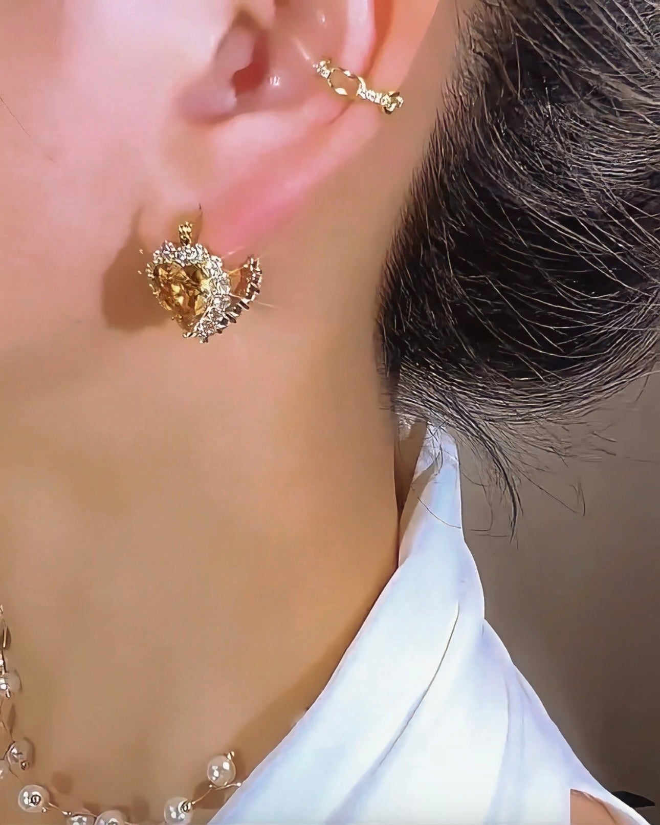 Ecru Earrings
