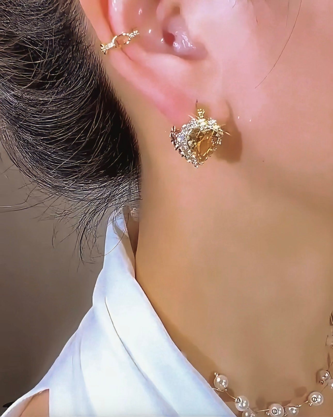 Ecru Earrings