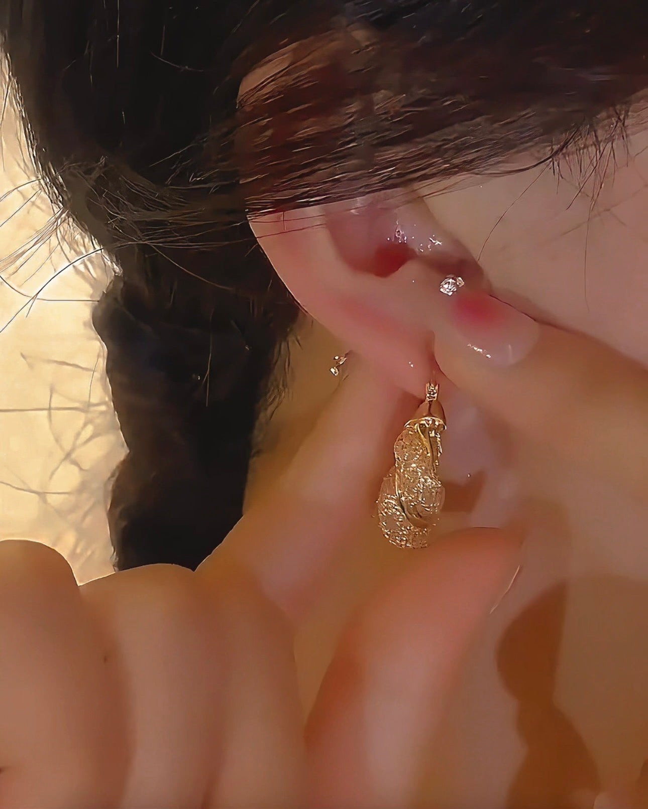 Taupe Earrings