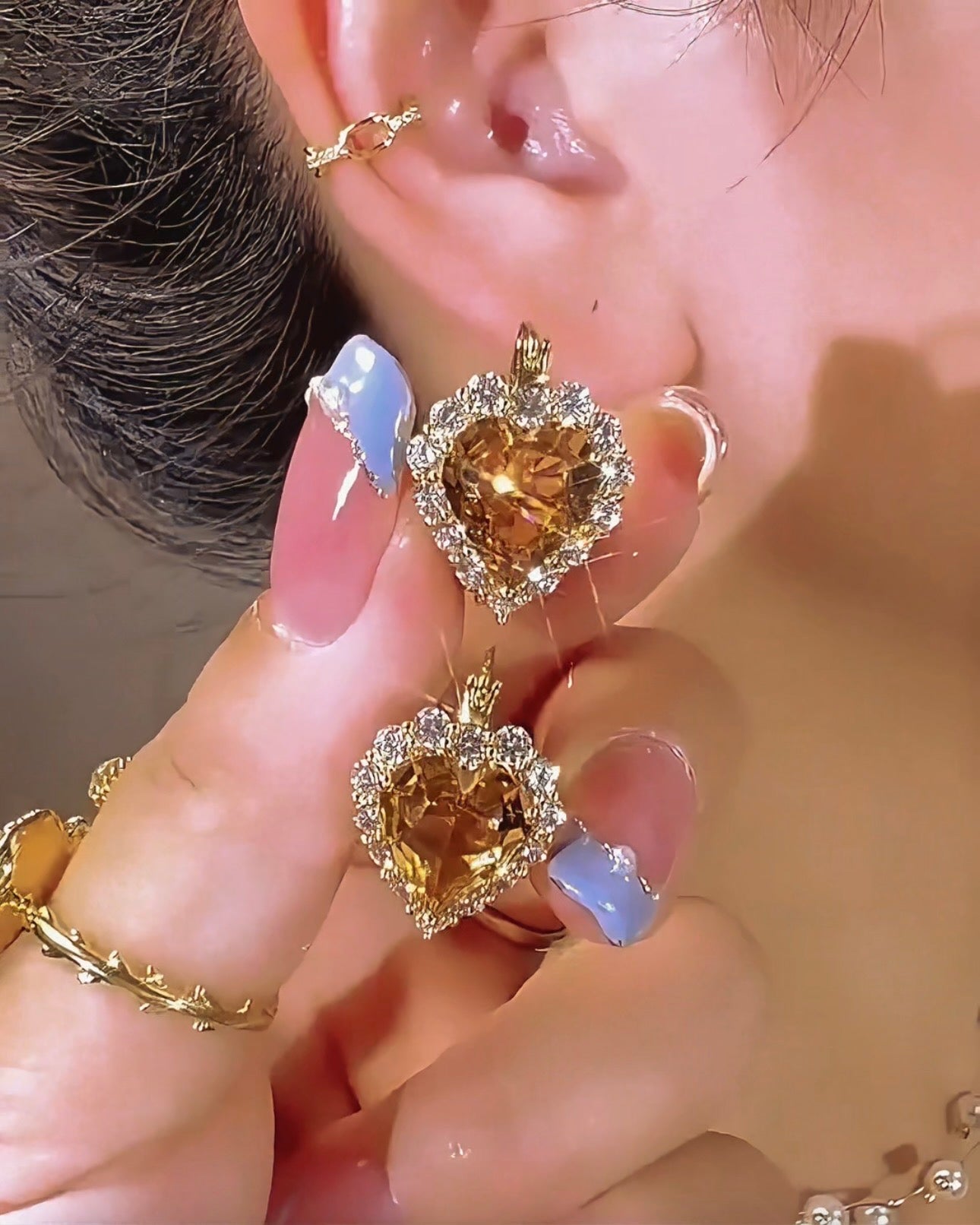 Ecru Earrings