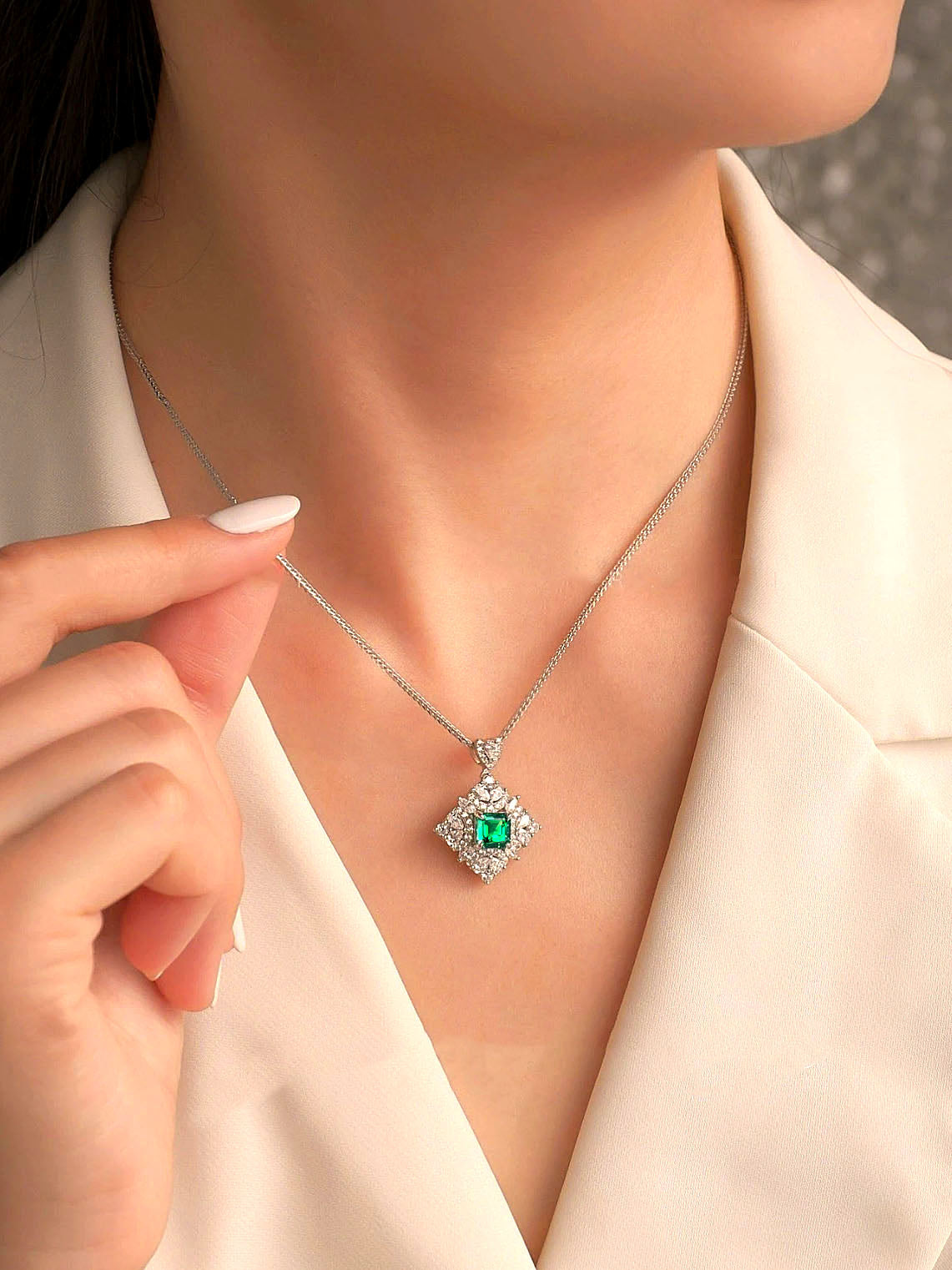 Jessamy Necklace Set | Sterling Silver