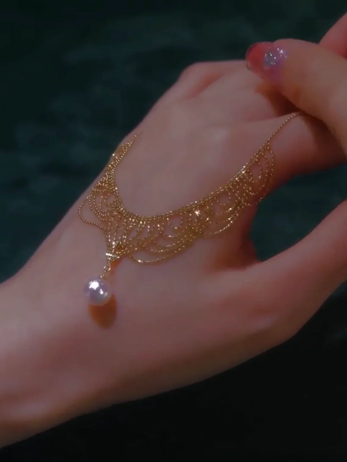 Lucille Necklace | 24k Gold Plated