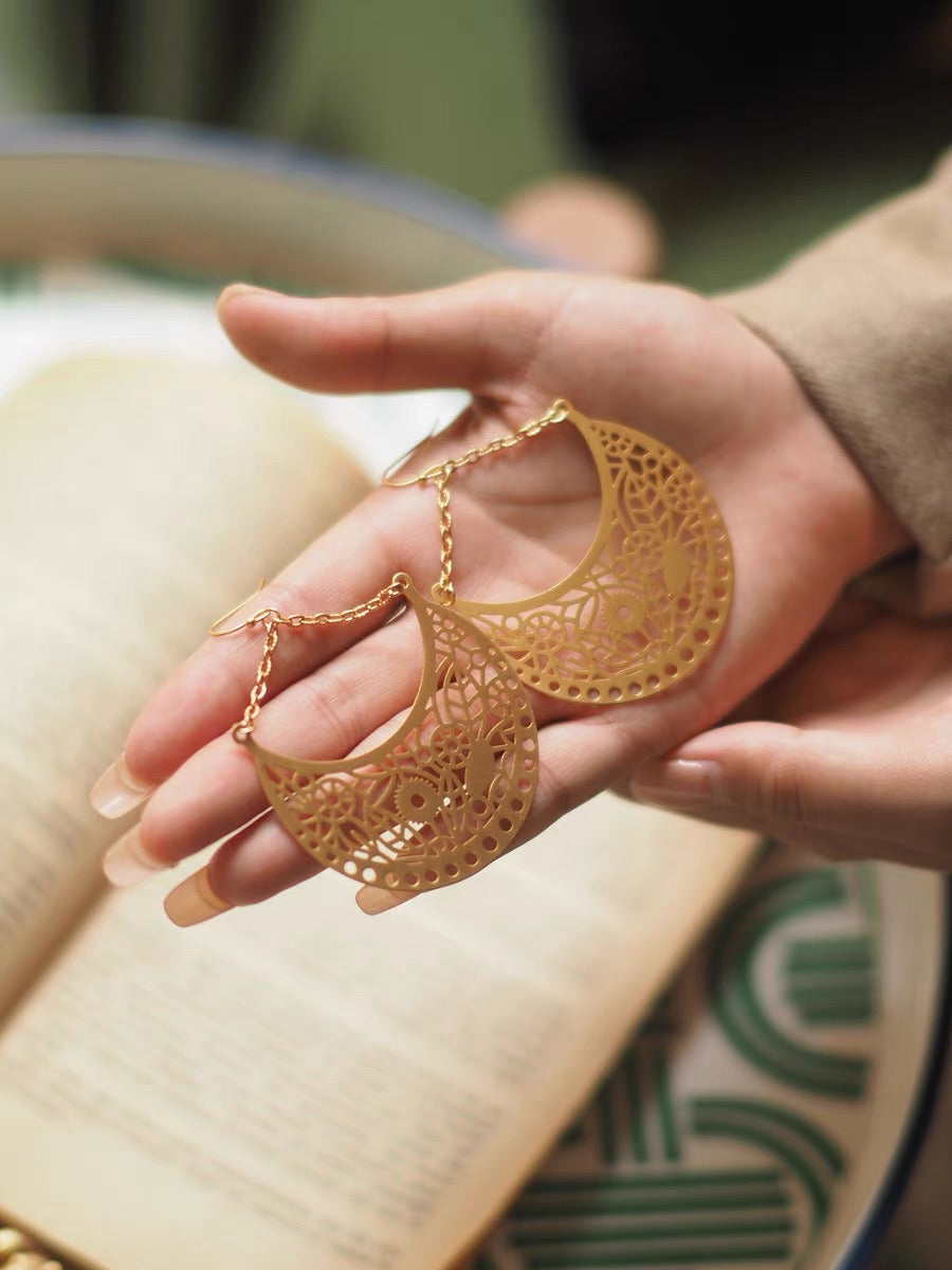 Isadora Earrings | 24k Gold Plated