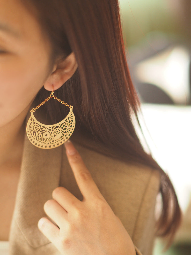 Isadora Earrings | 24k Gold Plated