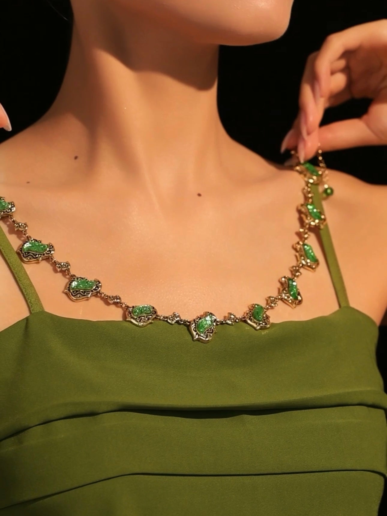 Silas Necklace | 24k Gold Plated