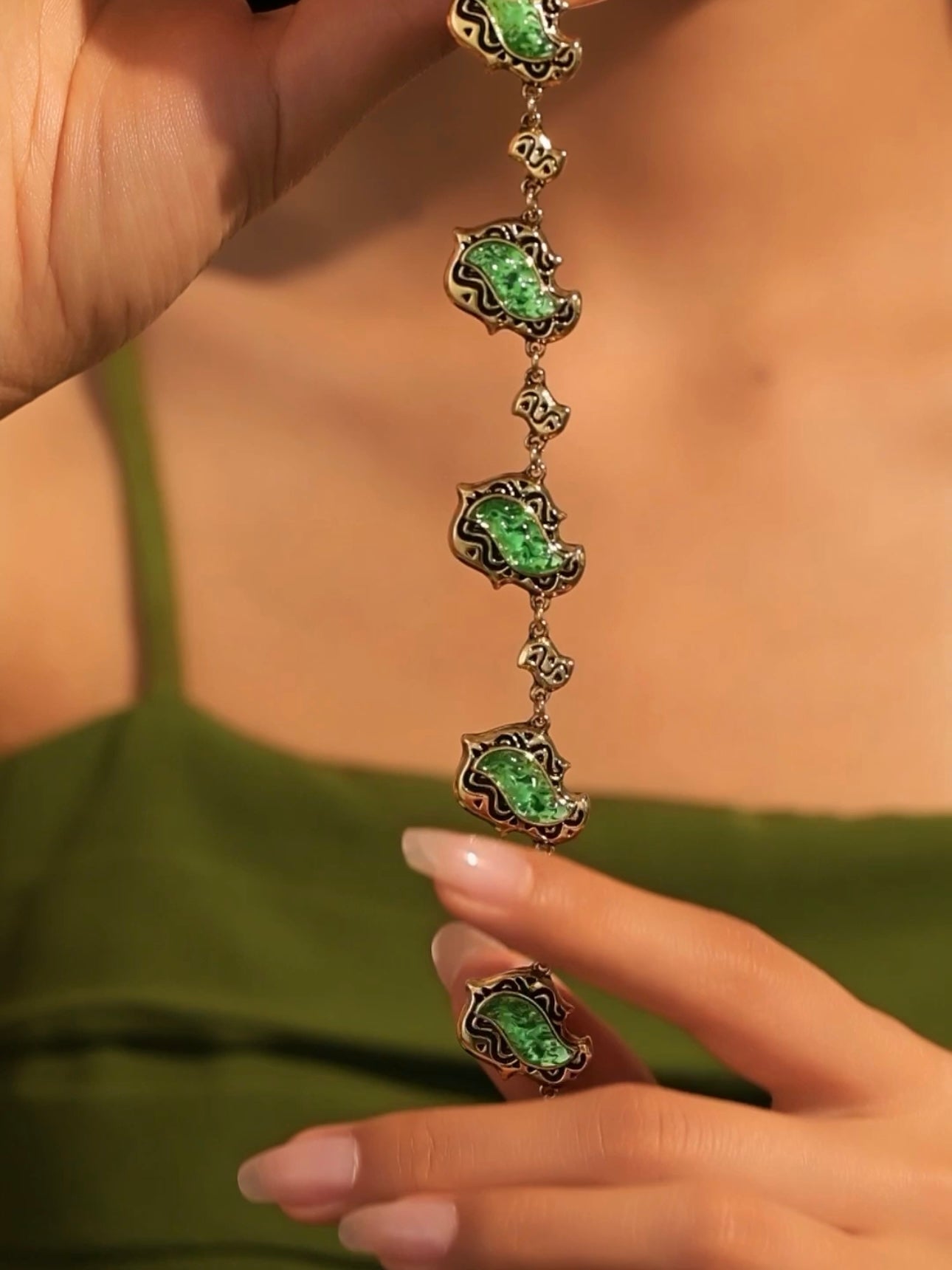 Silas Necklace | 24k Gold Plated