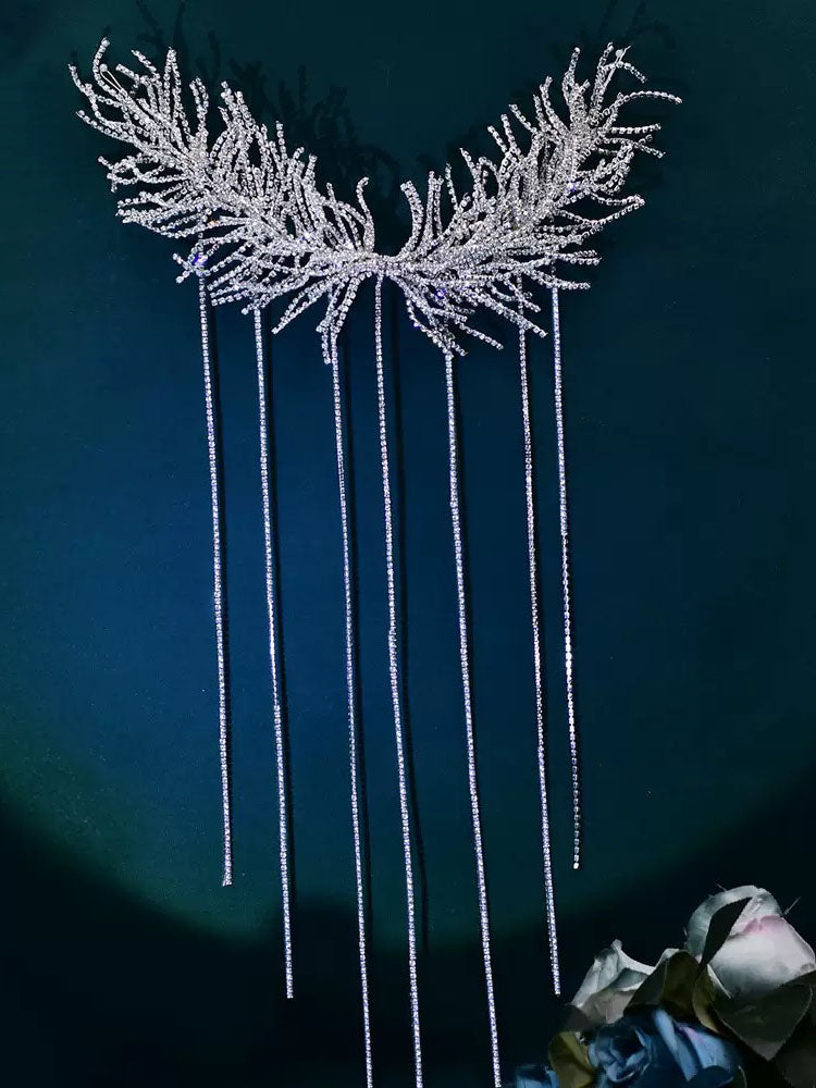 Elodie Angel Wings Style Tassel Hairband