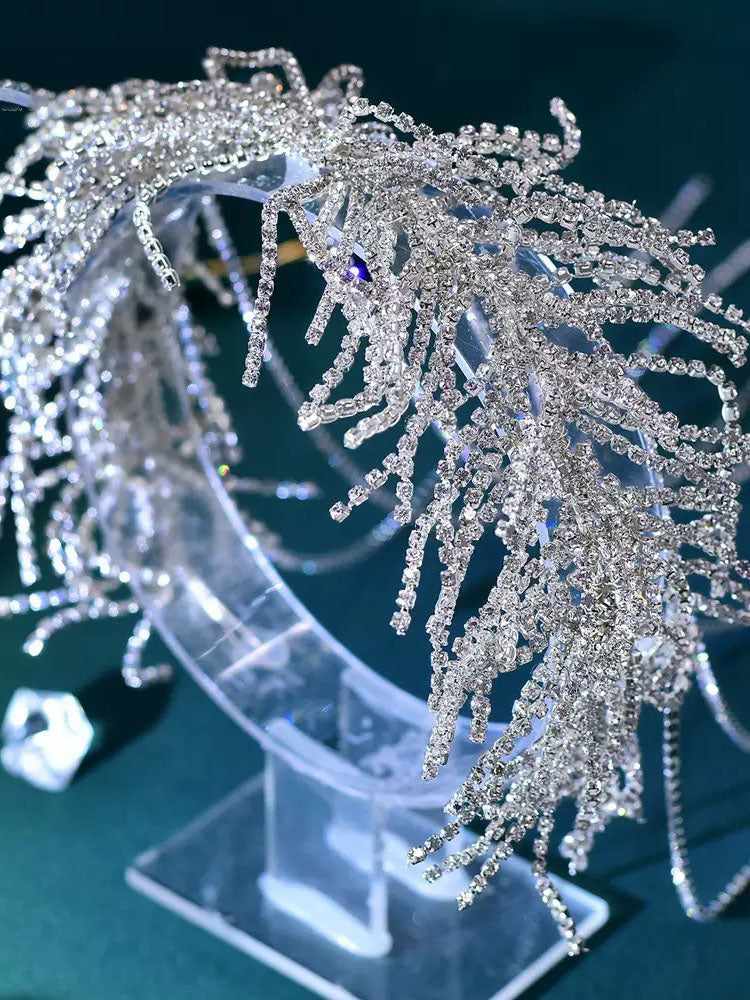 Elodie Angel Wings Style Tassel Hairband