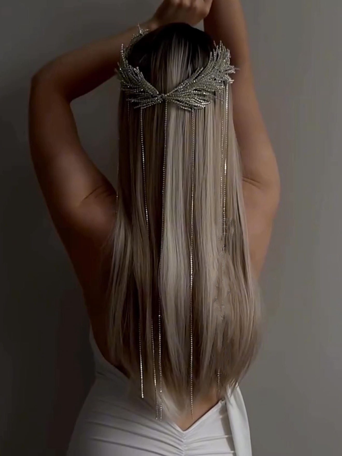 Elodie Angel Wings Style Tassel Hairband