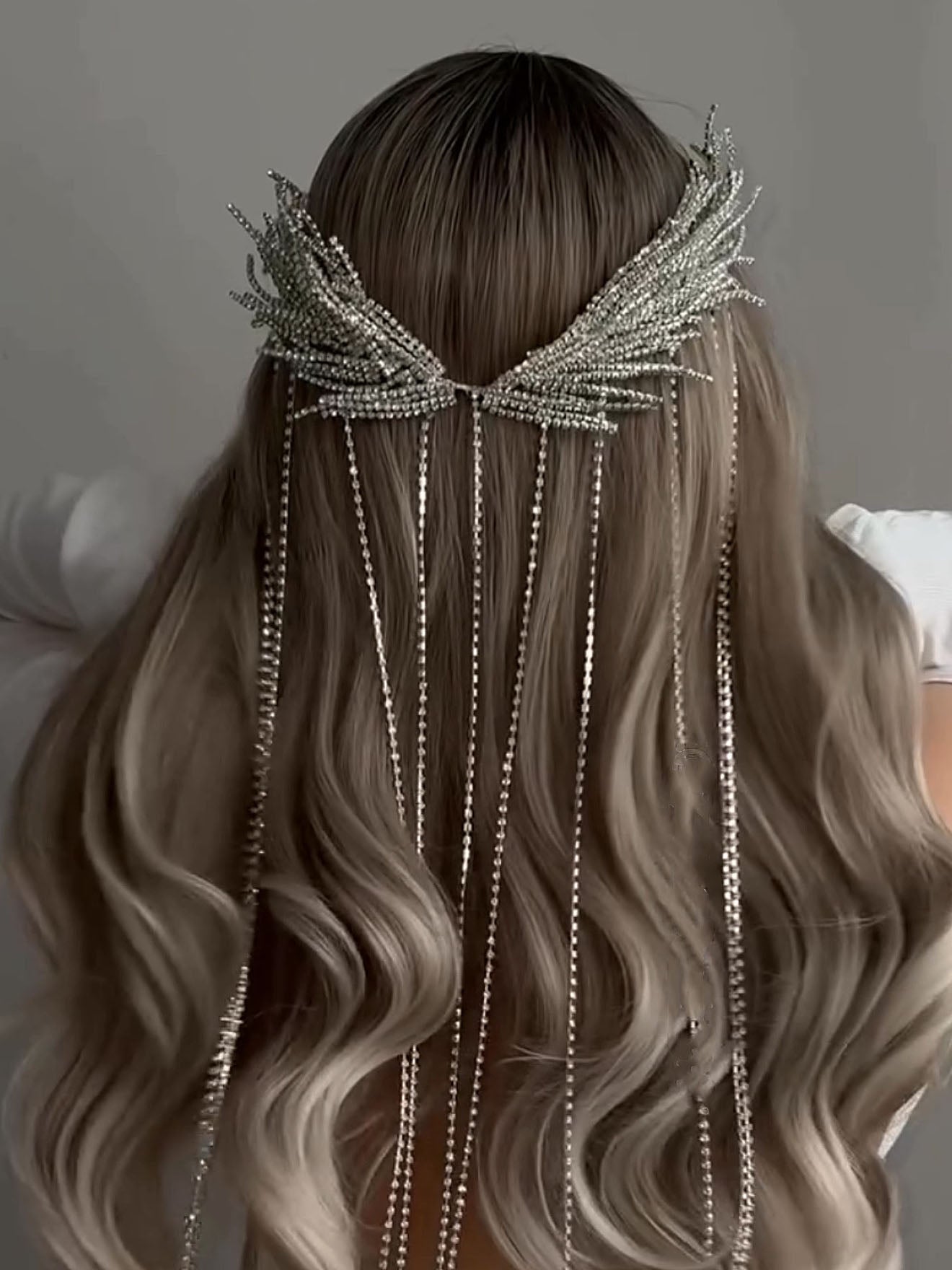 Elodie Angel Wings Style Tassel Hairband