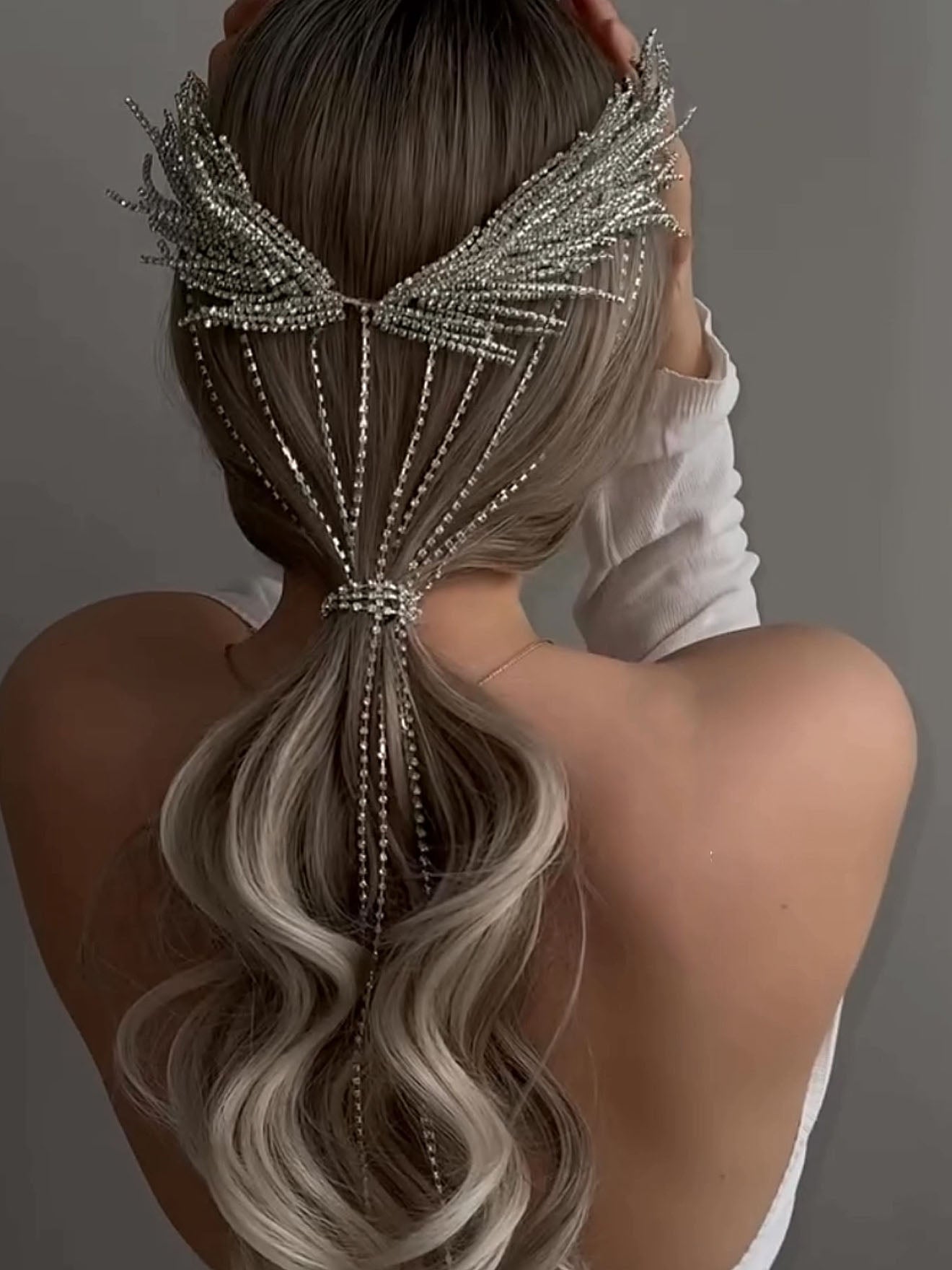 Elodie Angel Wings Style Tassel Hairband
