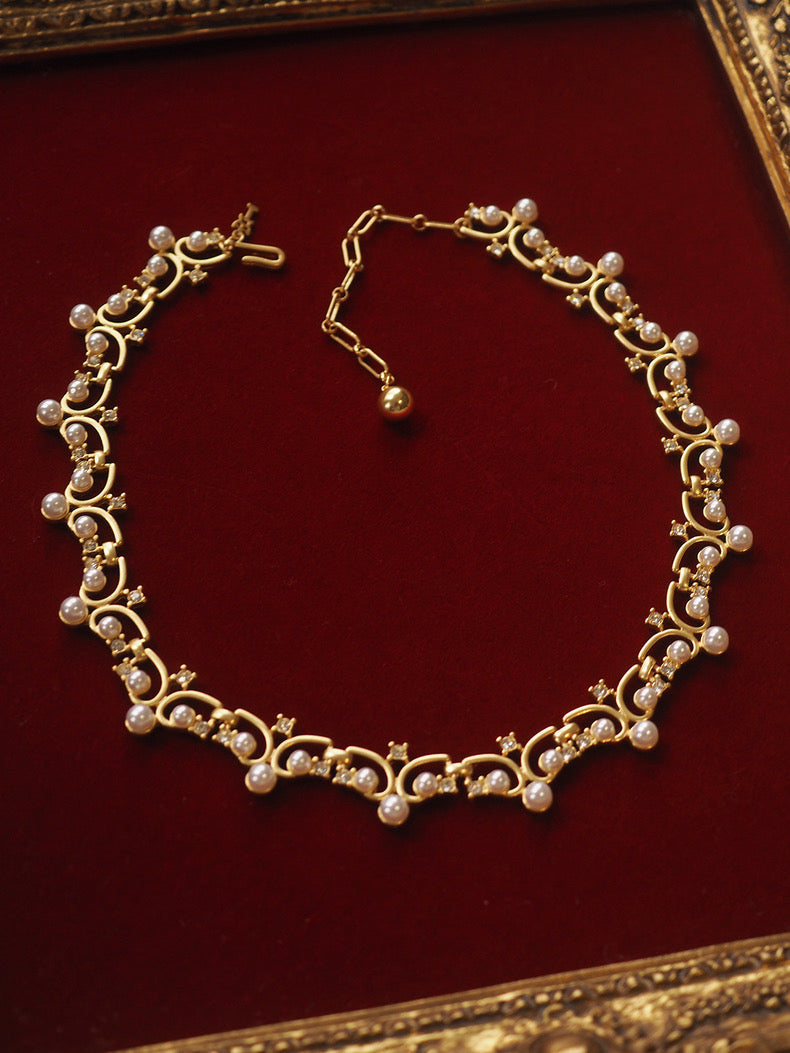 Berenice Necklace | 24k Gold Plated