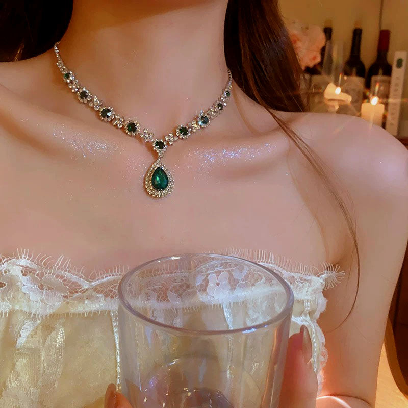 Sapphira Necklace Set | Sterling Silver