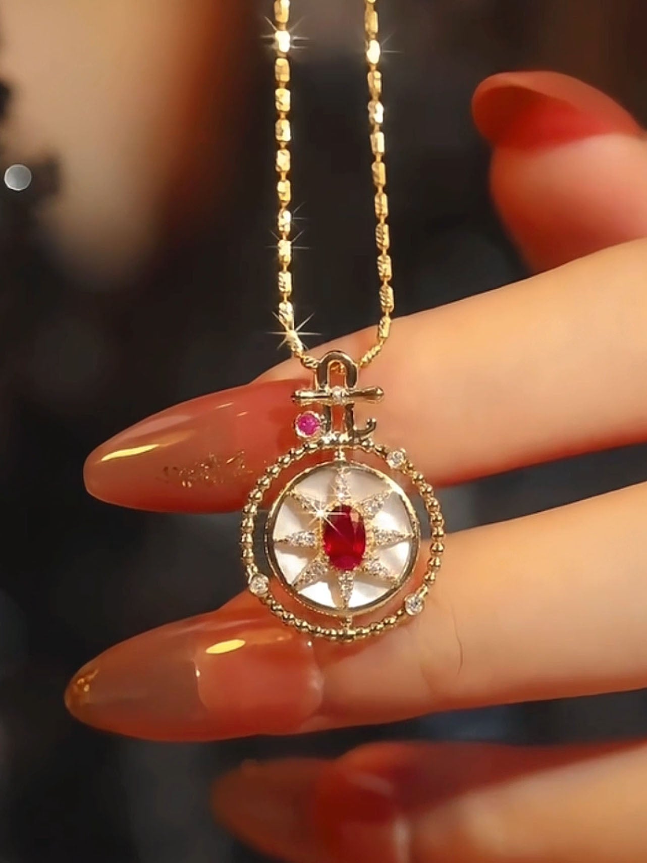 Irene Necklace | 24k Gold Plated