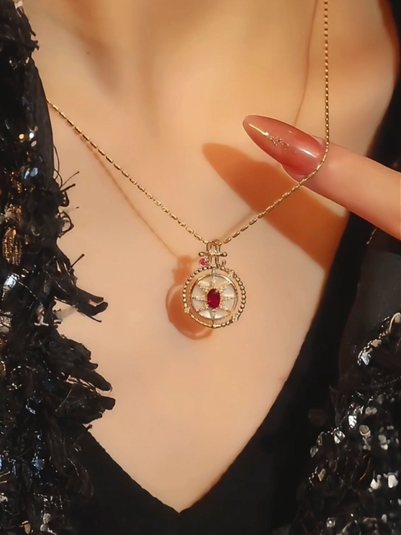 Irene Necklace | 24k Gold Plated