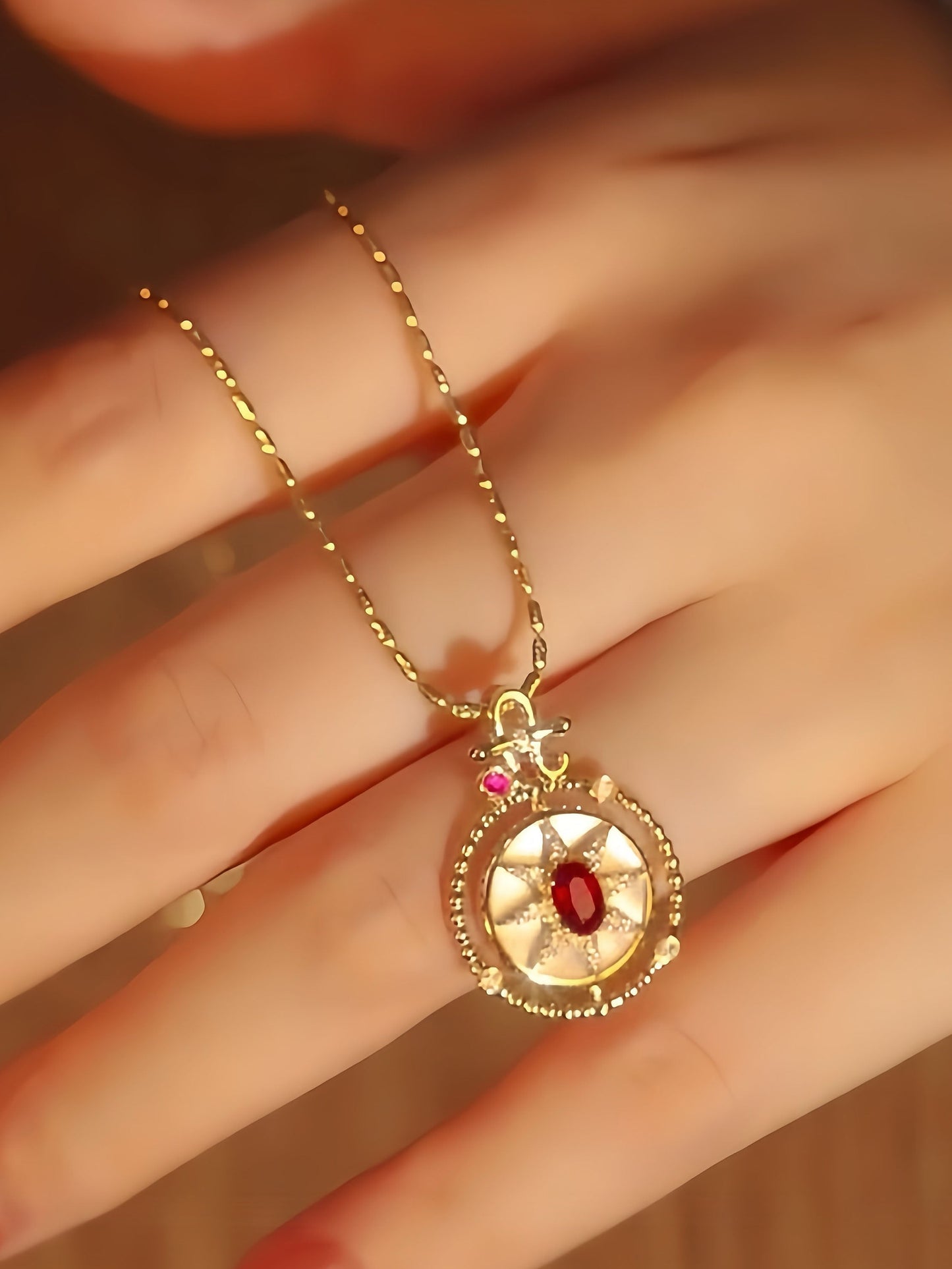 Irene Necklace | 24k Gold Plated