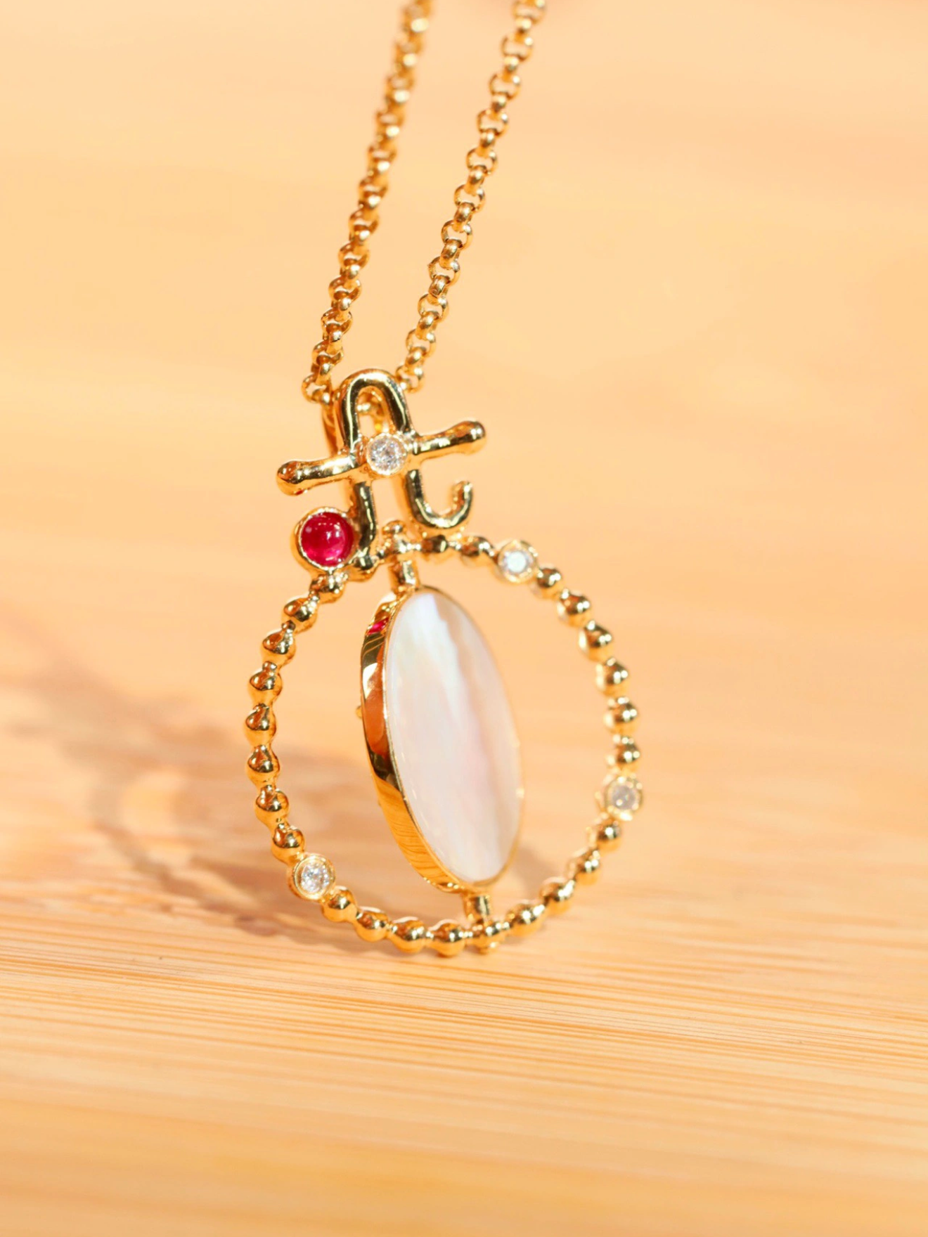 Irene Necklace | 24k Gold Plated