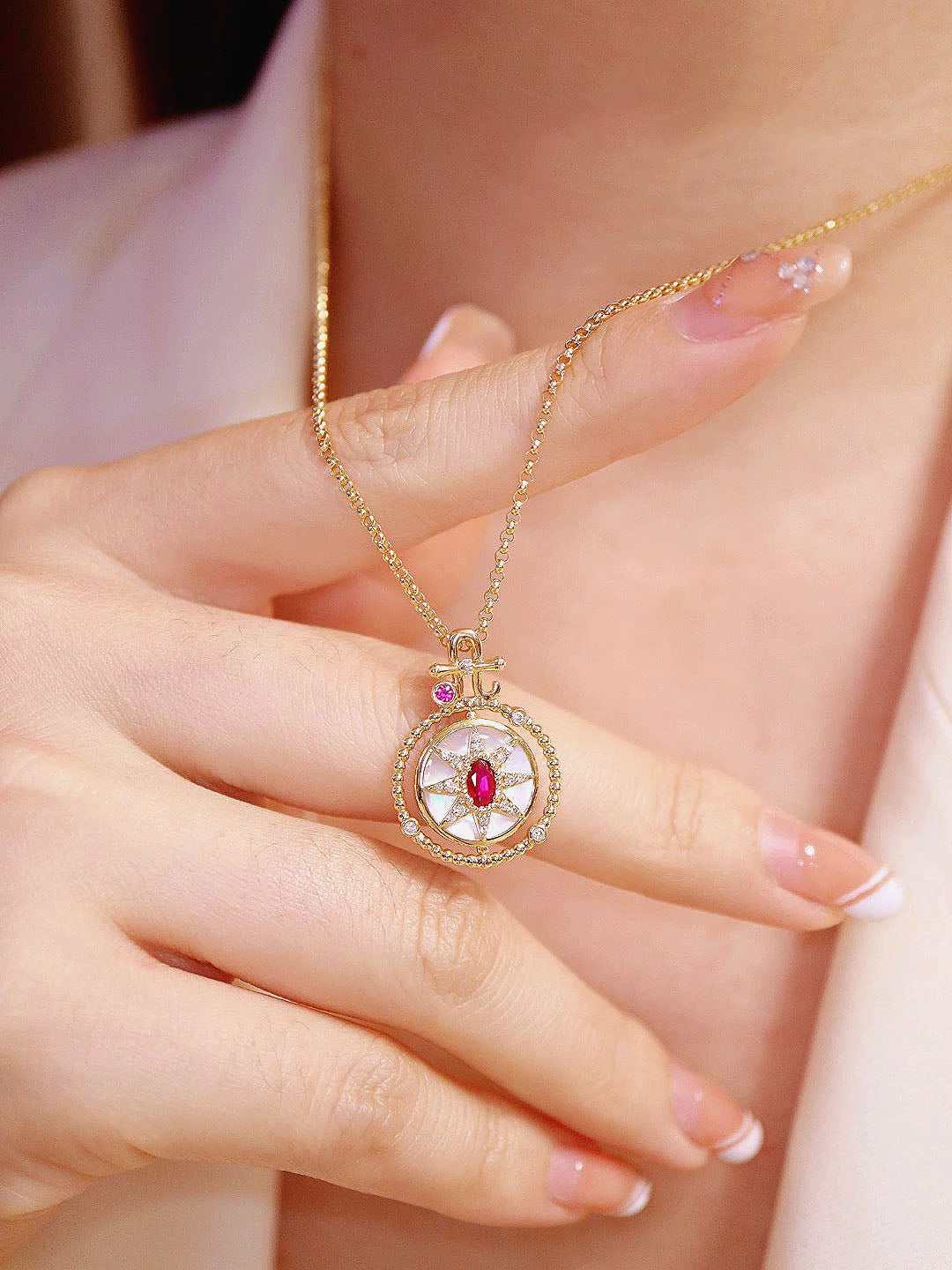 Irene Necklace | 24k Gold Plated