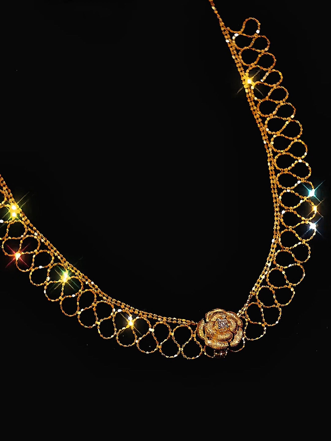 Petra Necklace | 24k Gold Plated