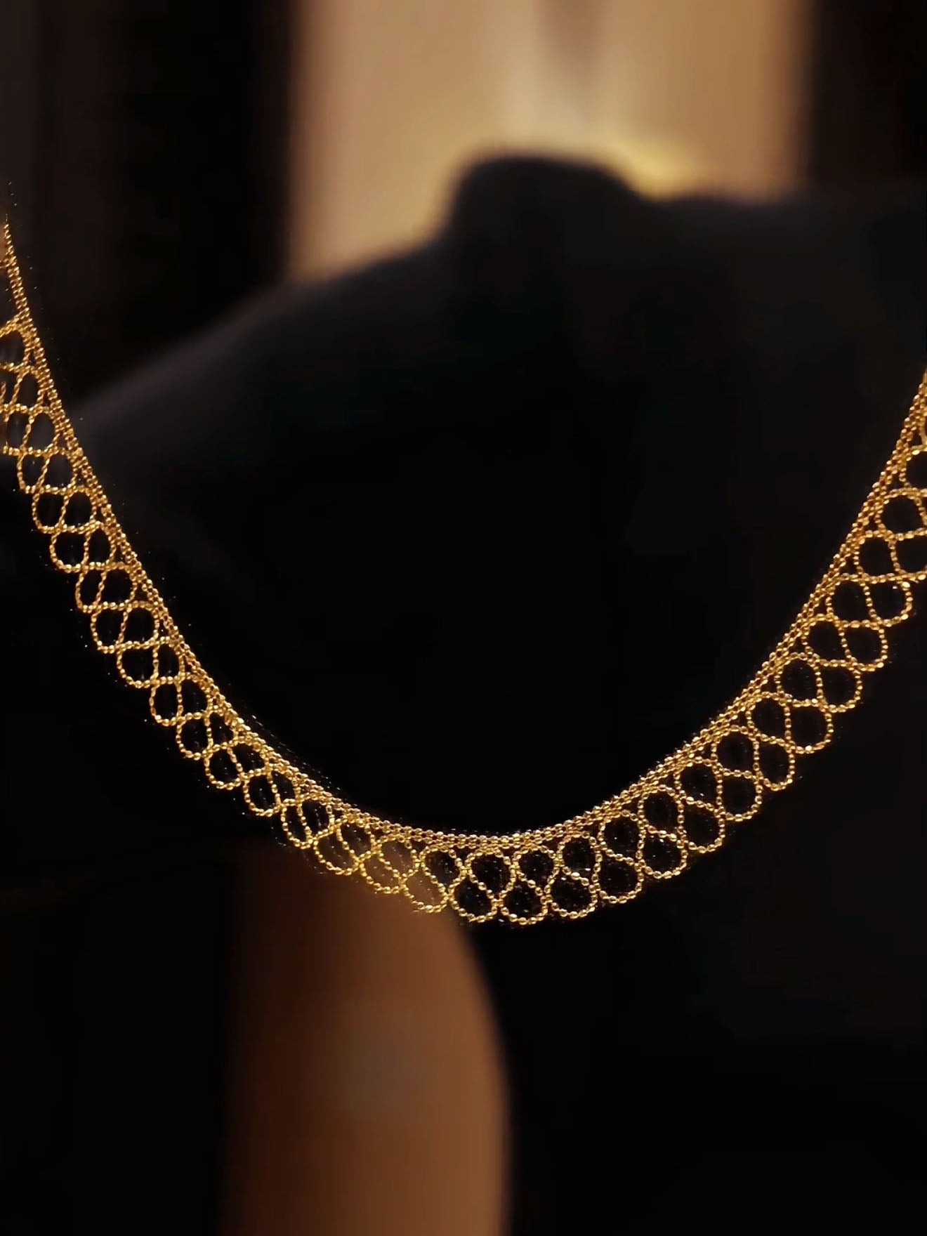 Petra Necklace | 24k Gold Plated