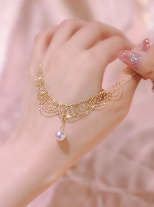 Lucille Necklace | 24k Gold Plated