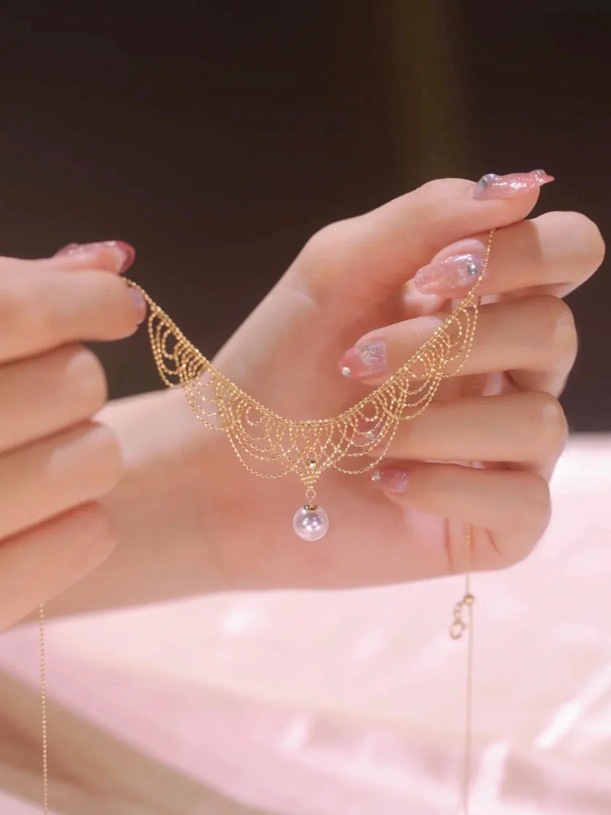 Lucille Necklace | 24k Gold Plated