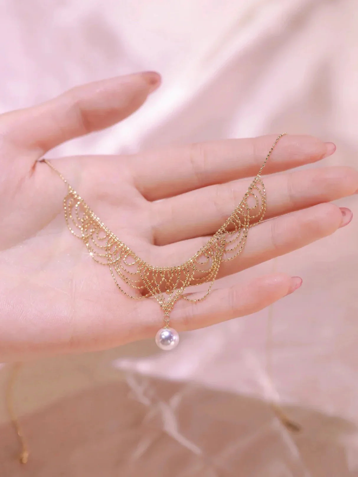 Lucille Necklace | 24k Gold Plated