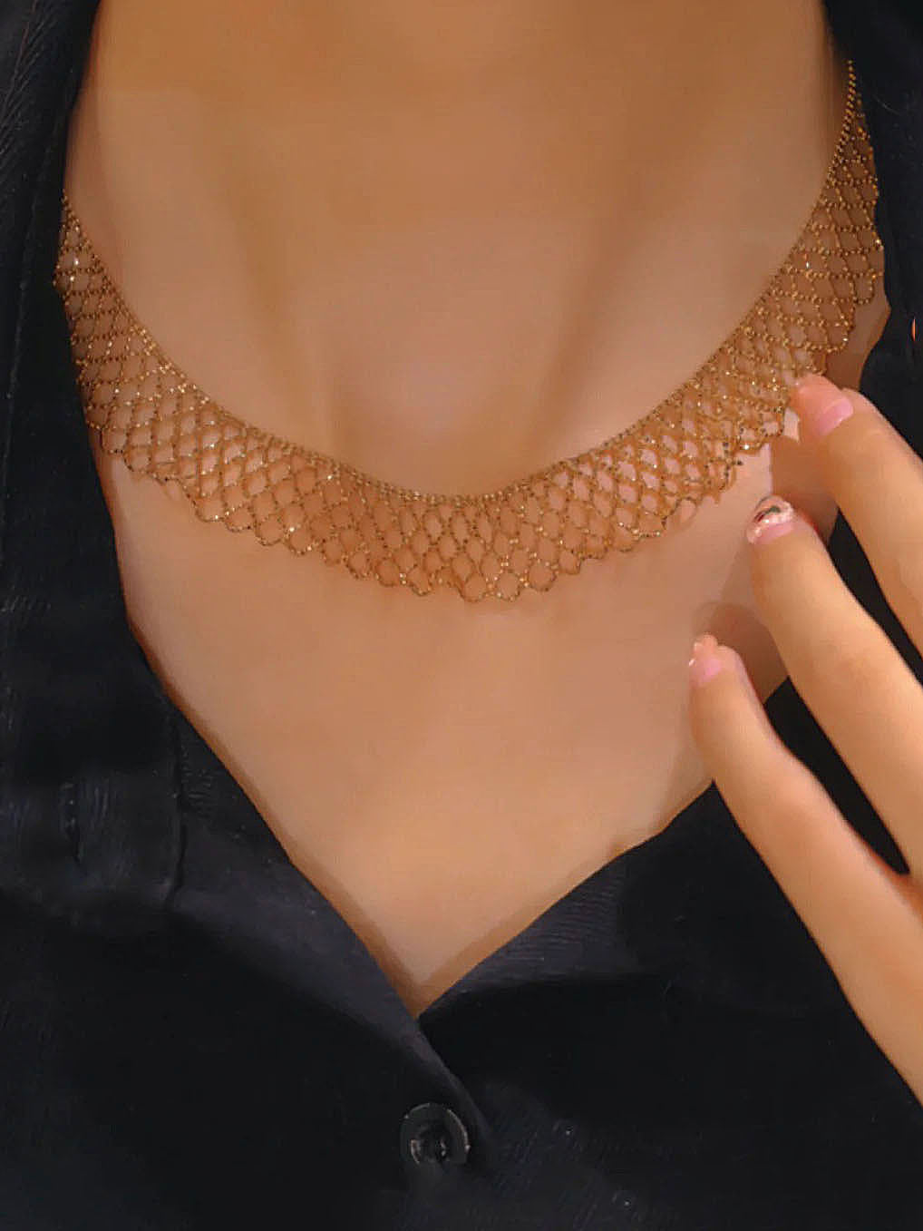 Kallisto Necklace | 24k Gold Plated