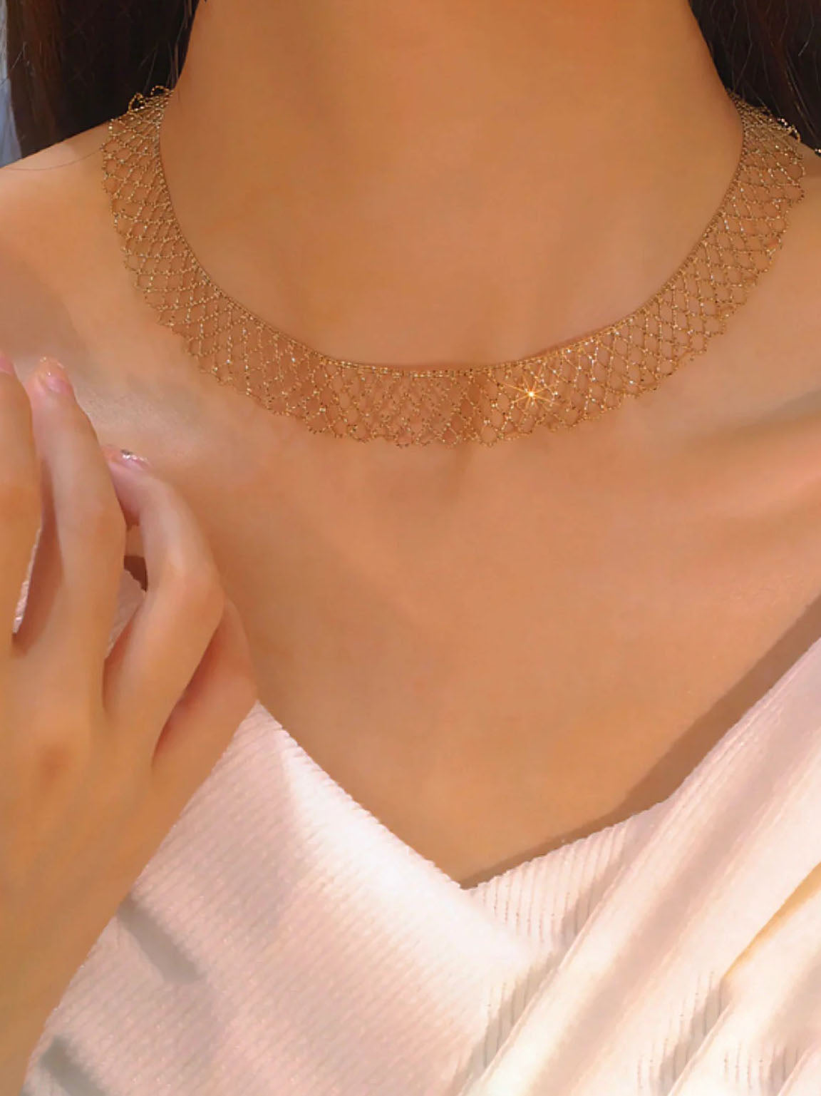 Kallisto Necklace | 24k Gold Plated