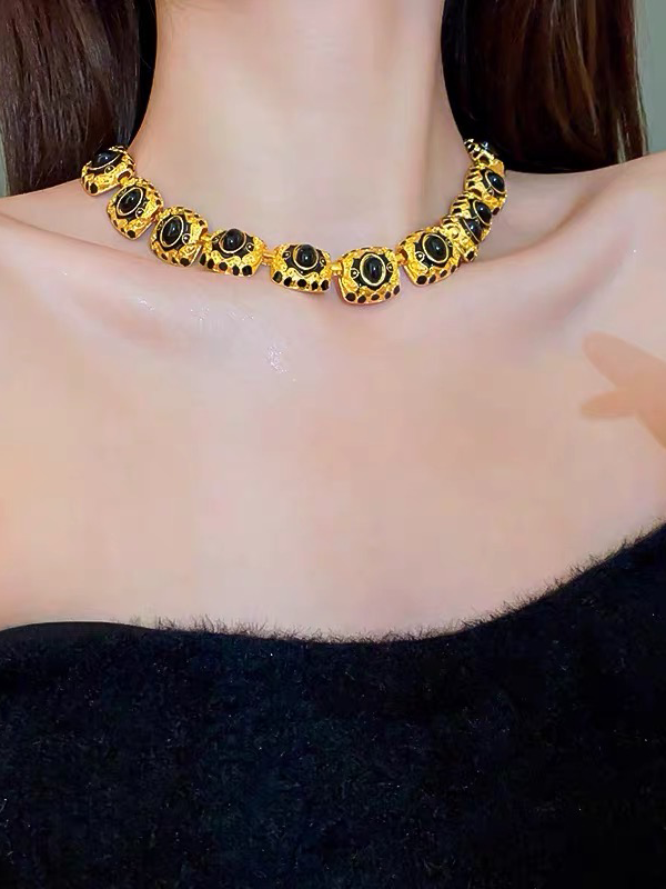 Hazel Necklace | 24k Gold Plated