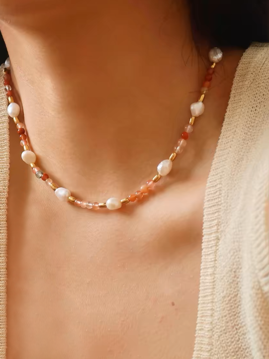 Lilibet Necklace Set | 24k Gold Plated