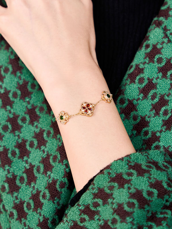 Rhonda Bracelet | 24k Gold Plated