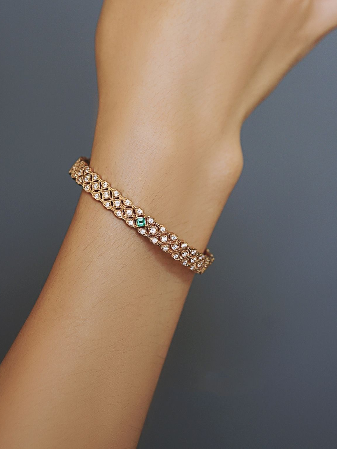 Olivia Bracelet | 24k Gold Plated