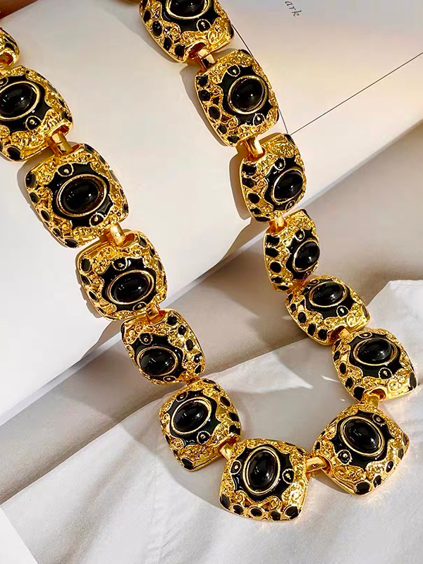 Hazel Necklace | 24k Gold Plated