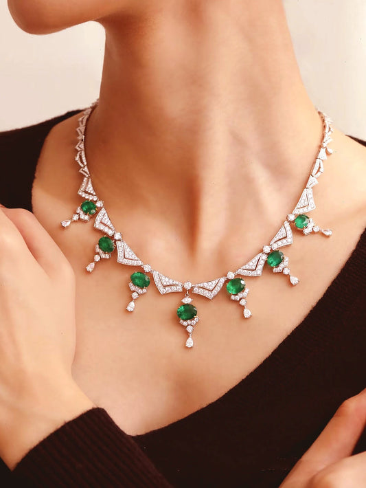 Lavinia Necklace Set | 24k Gold Plated