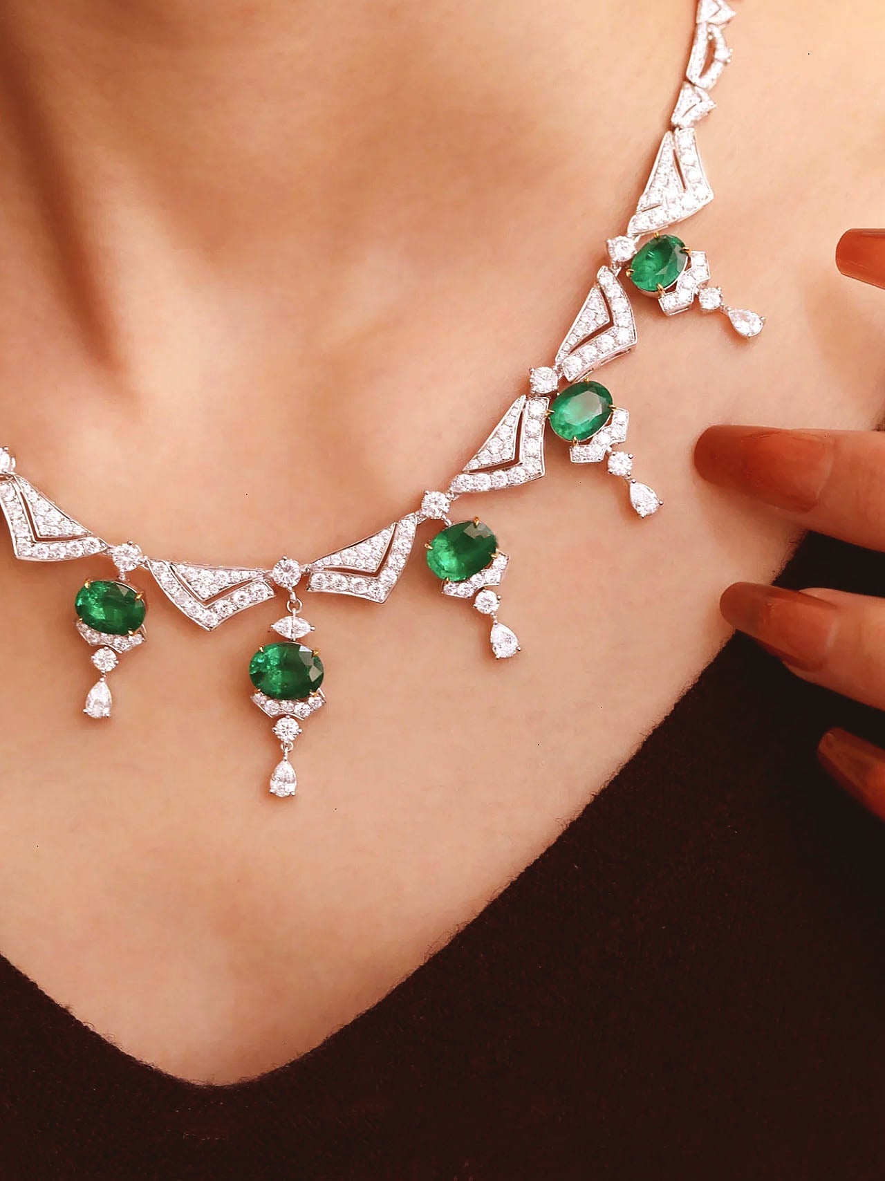 Lavinia Necklace Set | 24k Gold Plated