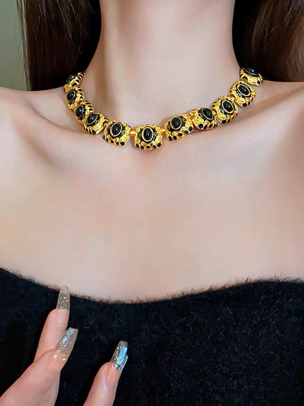 Hazel Necklace | 24k Gold Plated