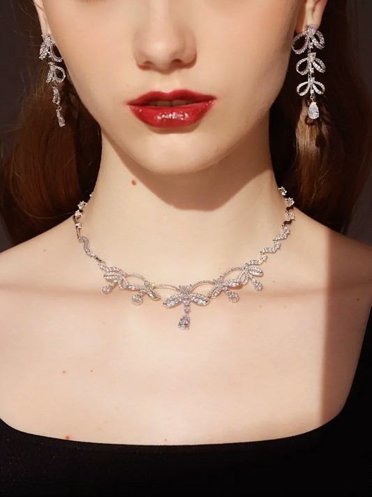 Cleo Necklace Set | Sterling Sliver