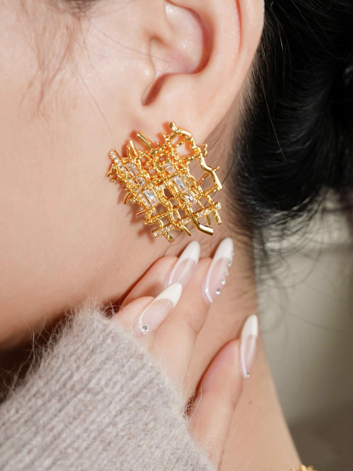 Tess Necklace Set | 24k Gold Plated