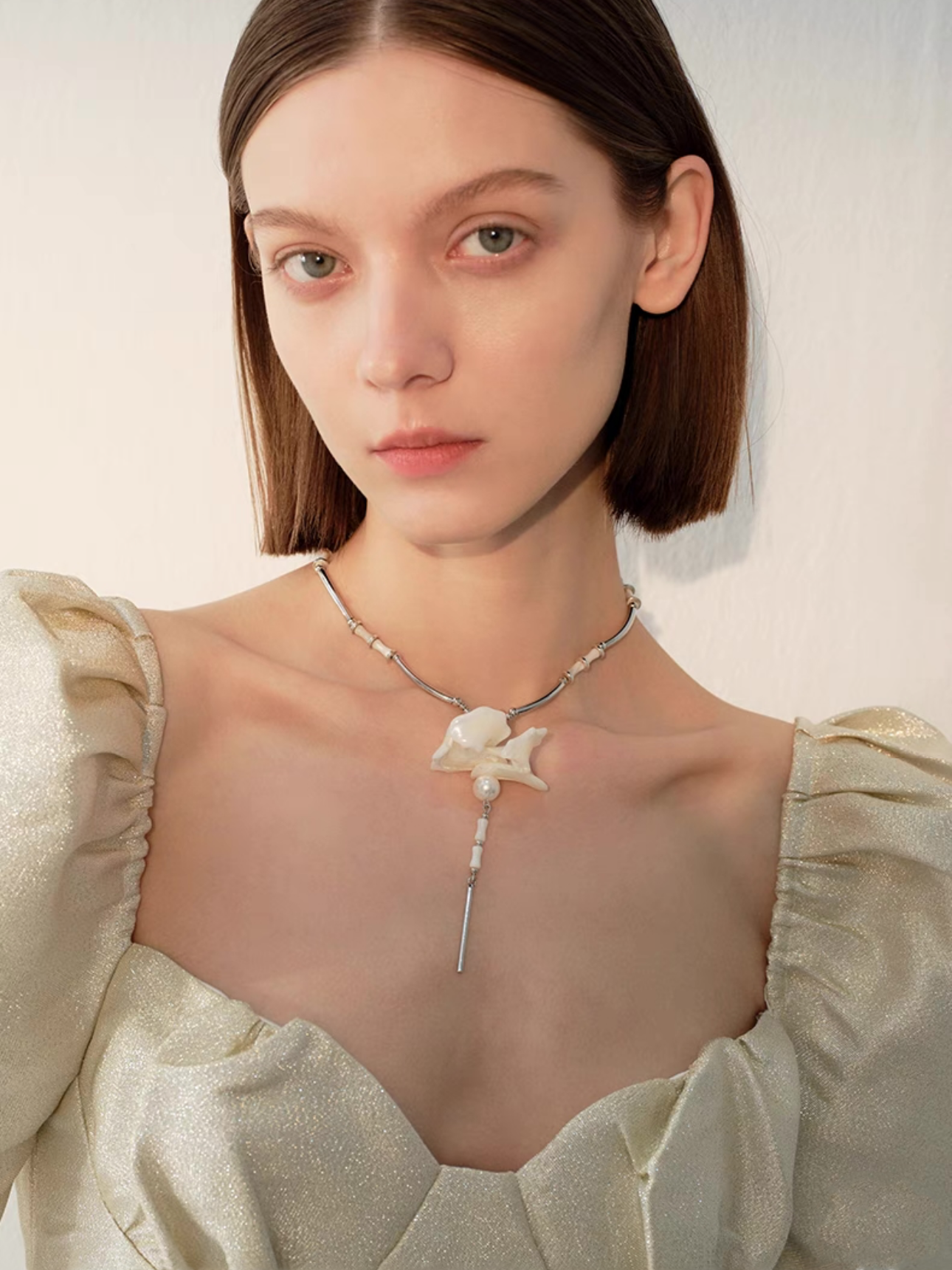 Rosalie  Necklace Set | Sterling Silver