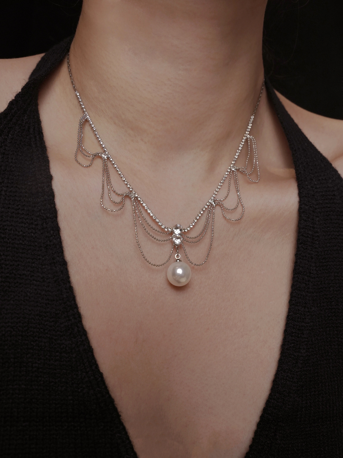 Delilah Pearl Necklace