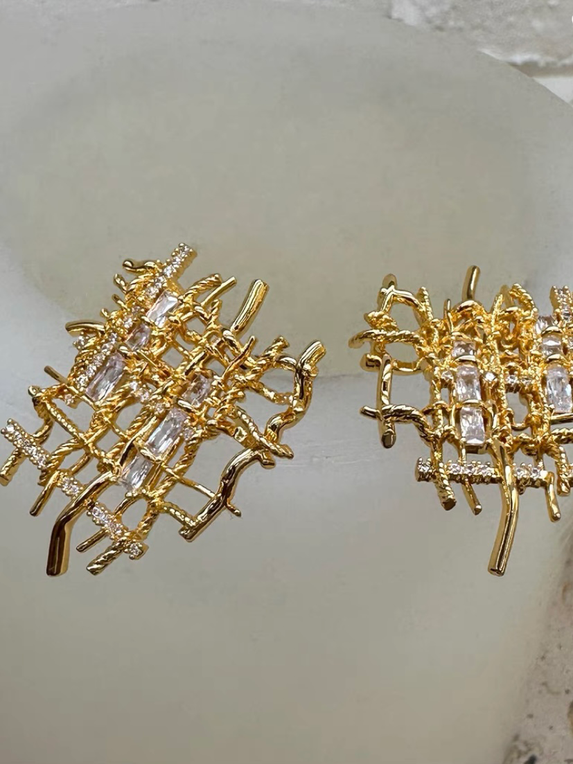 Tess Necklace Set | 24k Gold Plated