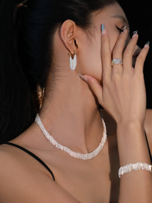 Clementine Necklace Set | Sterling Sliver