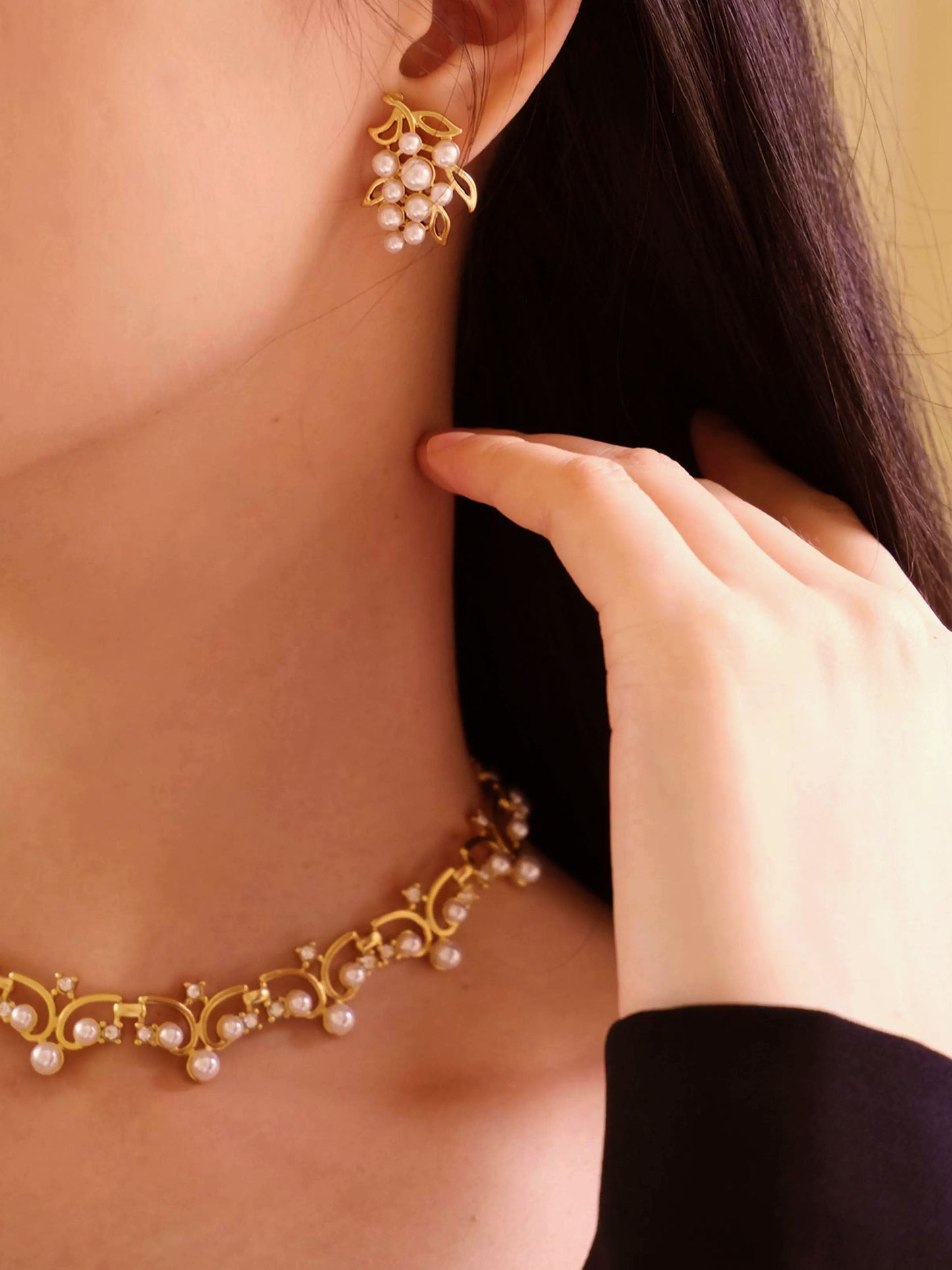 Berenice Necklace | 24k Gold Plated