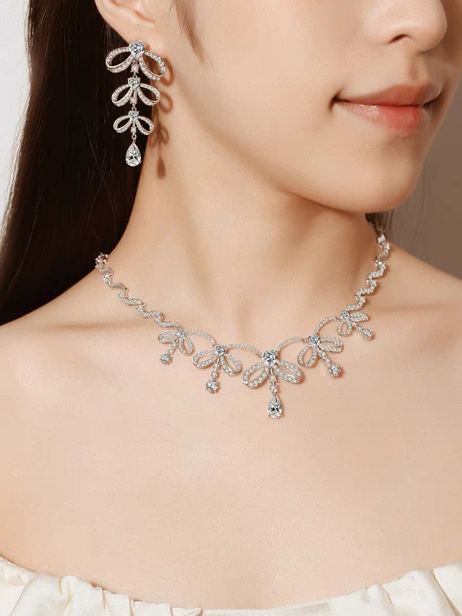 Cleo Necklace Set | Sterling Sliver